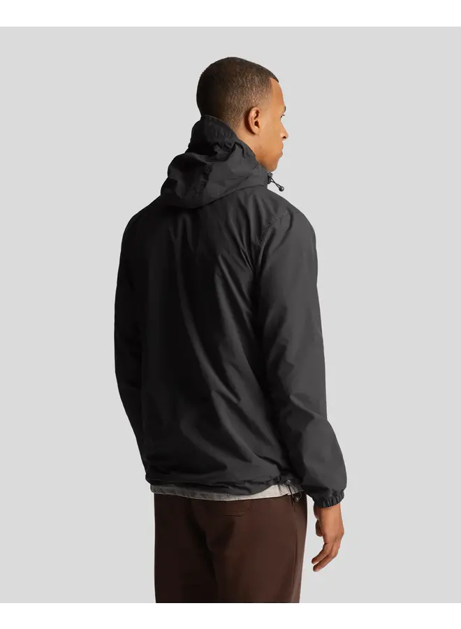 Lyle and Scott Jas JK464V Zip Through Hooded Jack - W635 Gunmetal