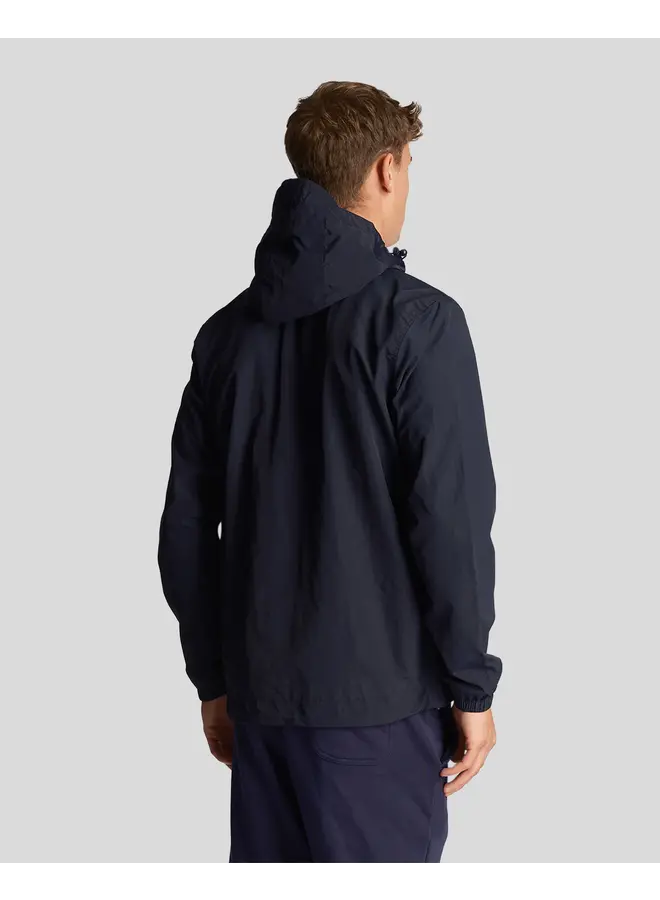 Lyle and Scott JK464V Zip Through Hooded Jack - Z271 Dark Navy