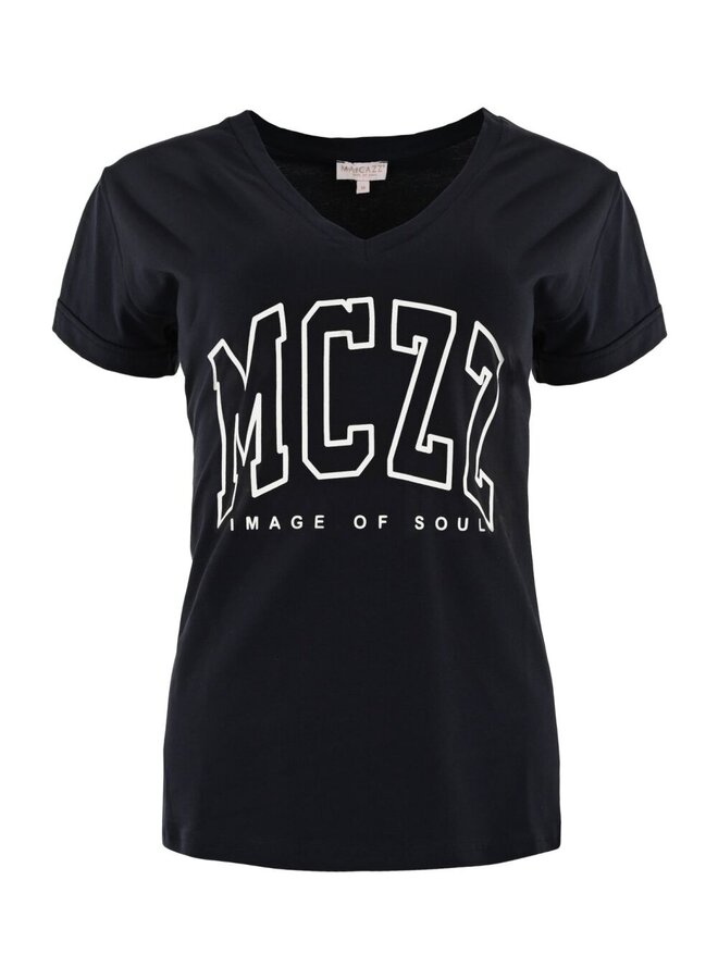 Maicazz T-shirt SP24.75.022 ISA - Navy D2