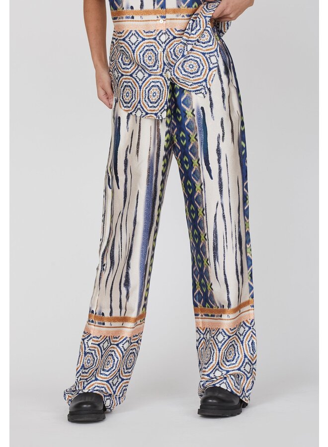 Sisters Point Broek 17154 ELLA-PA30 Pants - 802 Blue Ethnic