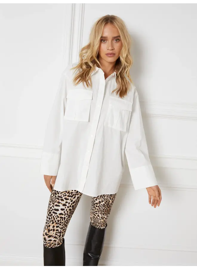 Refined Department Blouse OLIVIA - 002 OFF WHITE