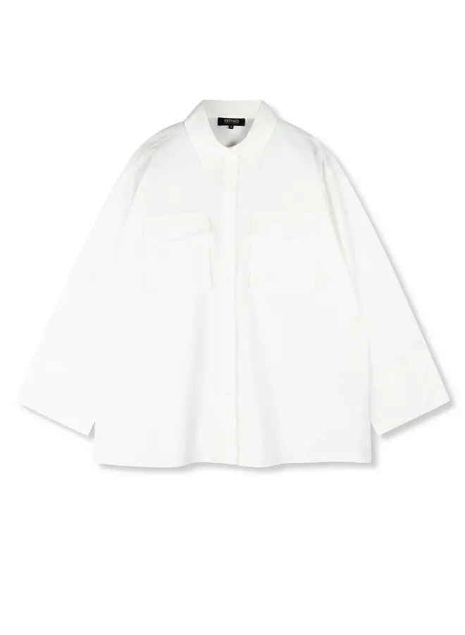 Refined Department Blouse OLIVIA - 002 OFF WHITE