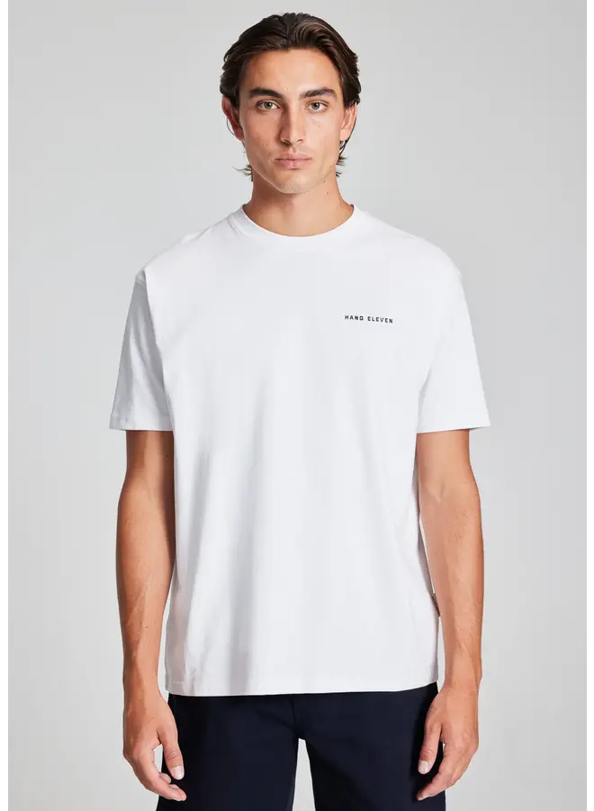 Hang Eleven T-shirt Organic Wave Tee - White