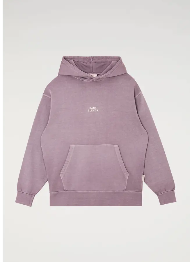 Heavy Logo Hoodie - Washed Purple