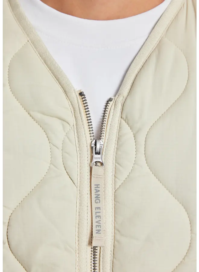 Hang Eleven Bodywarmer The Premium Vest - Off White