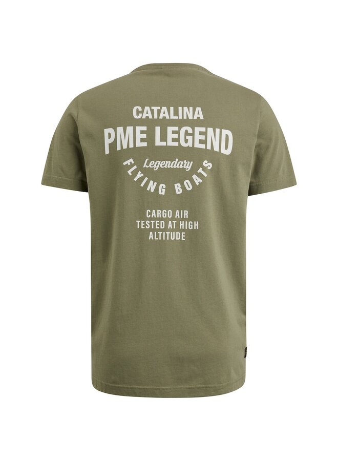 PME Legend T-shirt PTSS2402572 - 6149 Deep Lichen