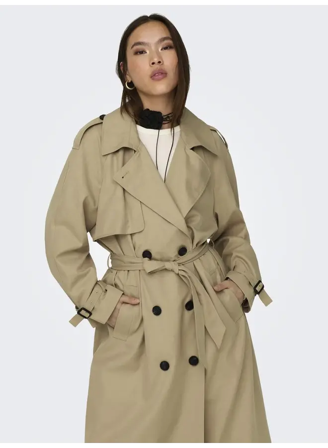 Only Trenchcoat ONLCHLOE 15242306 - Tannin