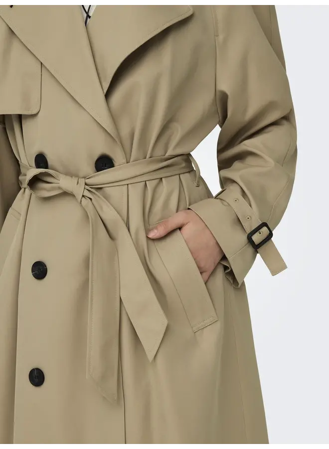 Only Trenchcoat ONLCHLOE 15242306 - Tannin