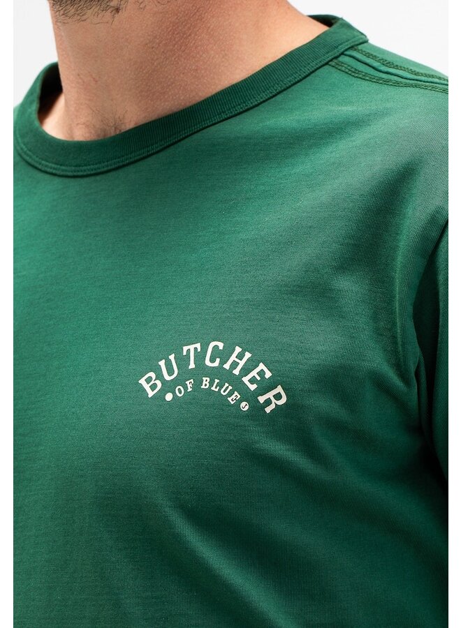 Butcher of Blue T-shirt Army Lock Stamp Tee M2412009 - 702 Underberg Gr