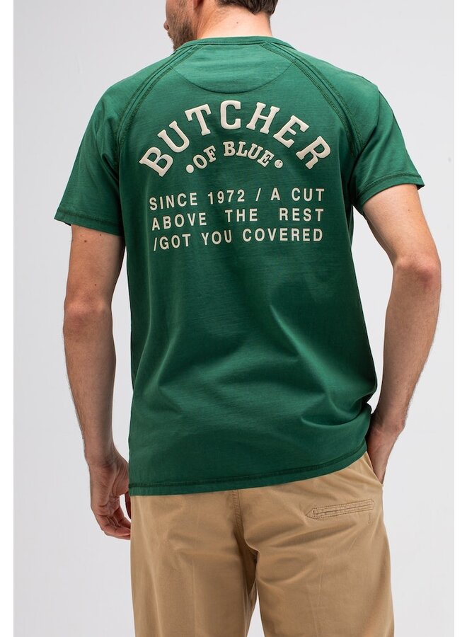 Butcher of Blue T-shirt Army Lock Stamp Tee M2412009 - 702 Underberg Gr