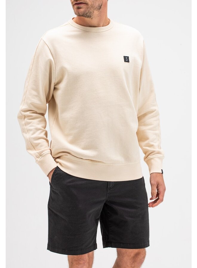 Butcher of Blue Trui Alois Crew Neck M2413010 - 618 Beige Grey