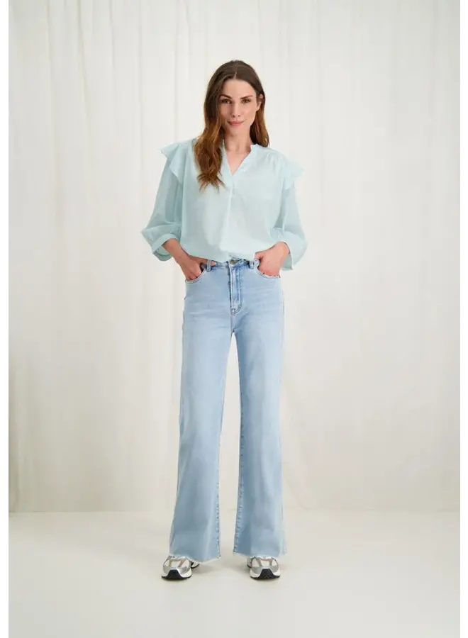 Jeans Wide Leg Marlow S24_148_ - 3753 Heavenly Blue