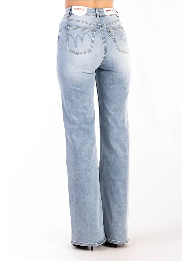 MET Jeans Wide Leg Jeans Vivi t1l516 Jeans - Unica