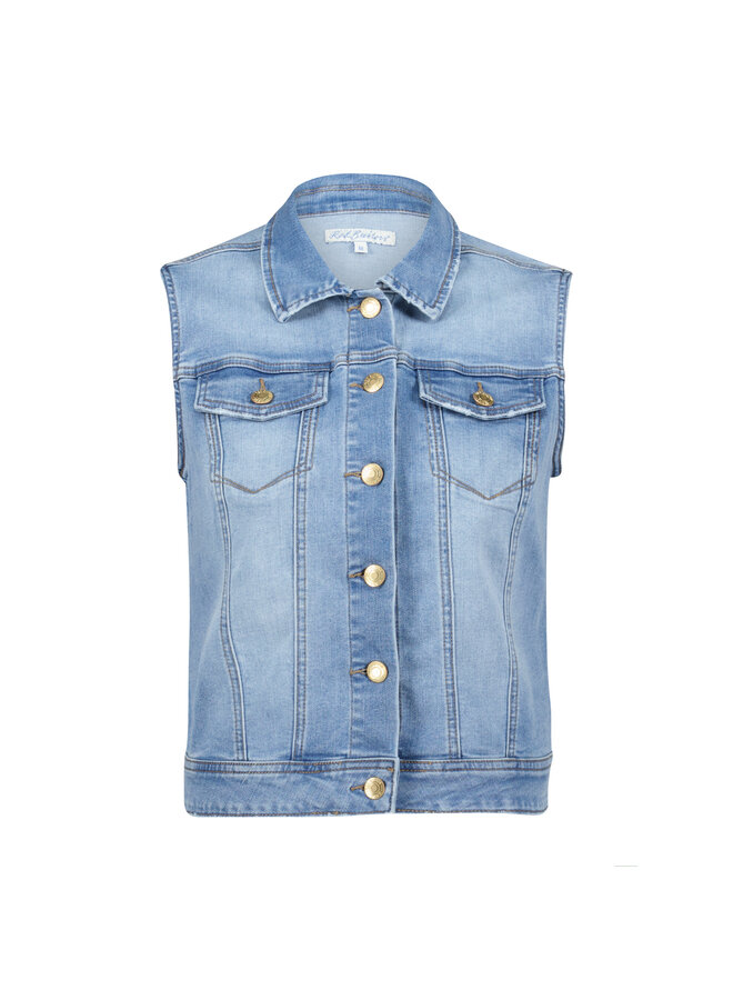 Denim Gilet SRB4259 - 107 Light Stone