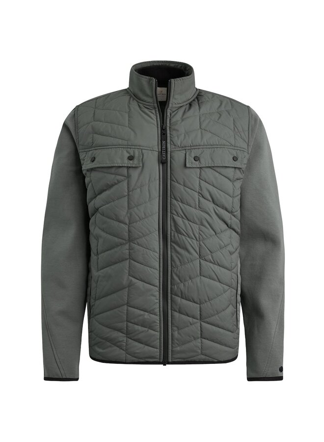 Jas Bomber jacket interlock - Groen