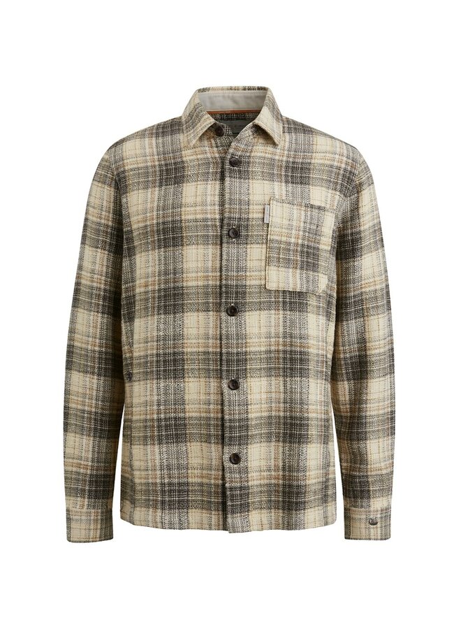 CAST IRON Overshirt YD Check Regular fit - Mulled Basi