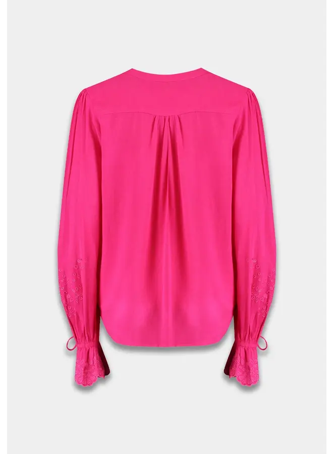 Harper and Yve Blouse Hayli SS24P605 - 601 Hot Pink