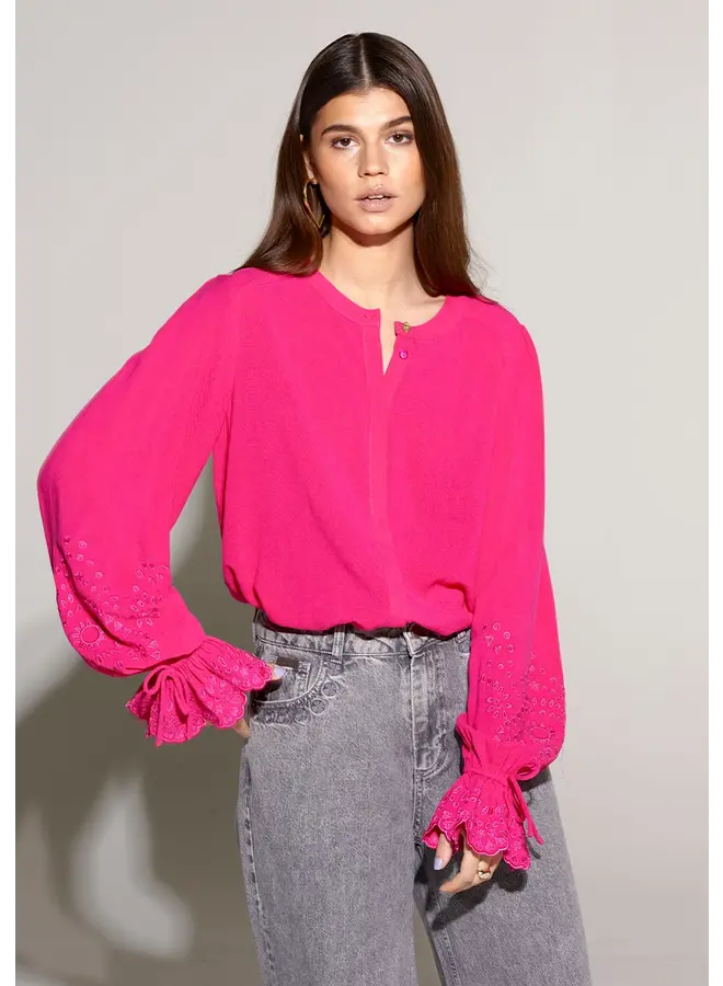 Blouse Hayli SS24P605 - 601 Hot Pink