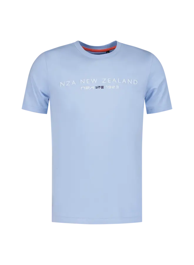 NZA New Zealand Auckland T-shirt 24BN721 - 1673 Rhythm Blue