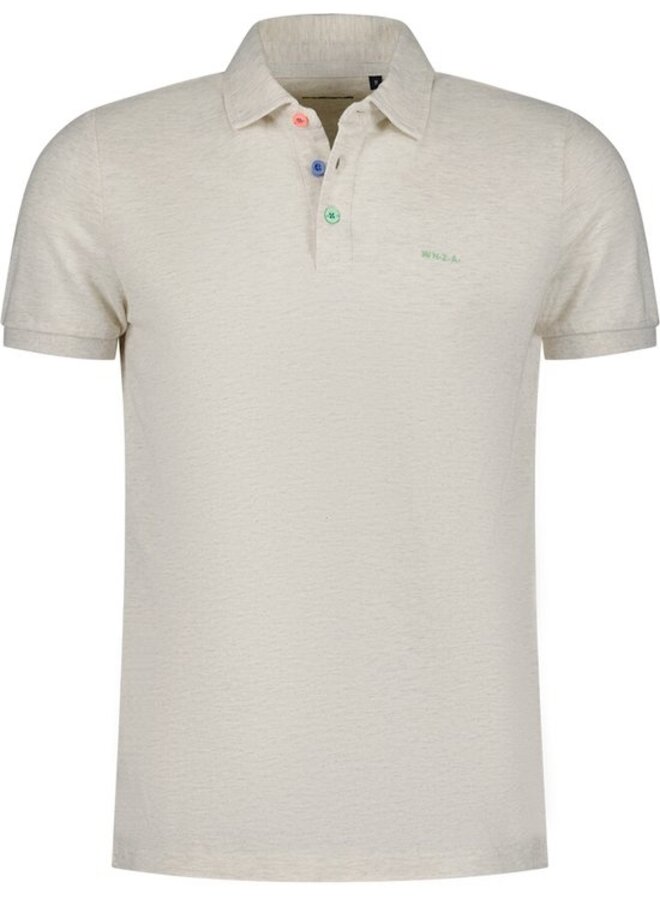 NZA New Zealand Auckland Polo 24CN150 - 1024 Cream Melange