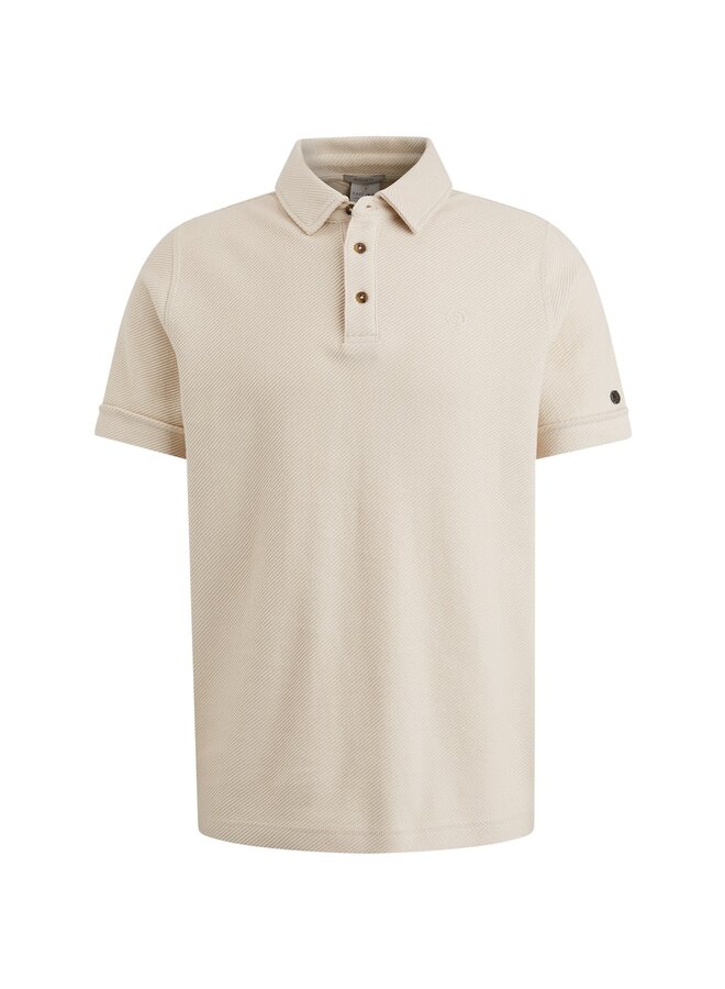 Polo Short sleeve twill - Summer Sand