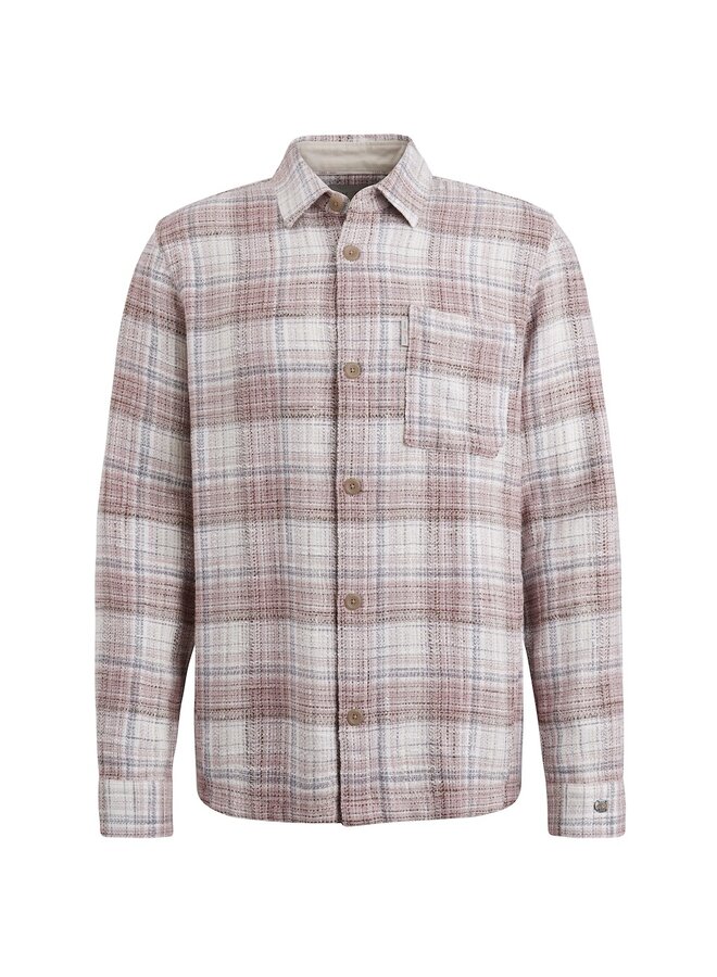 CAST IRON Overhemd Long Sleeve Shirt YD Check Regular fit - Licht Roze