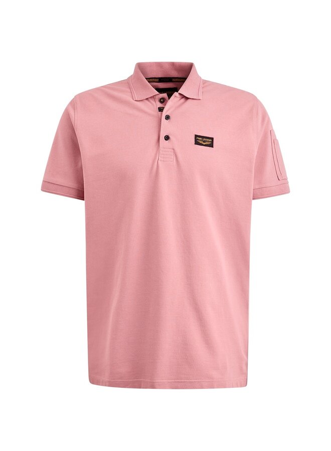 Polo Short sleeve Trackway- Licht Roze