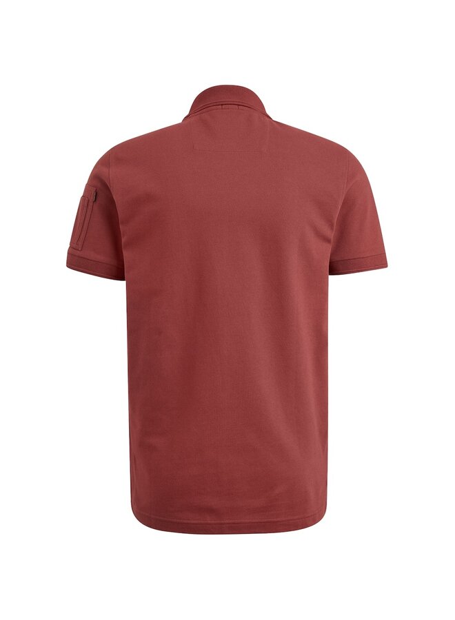 PME Legend Polo Short sleeve Trackway - Spiced Apple