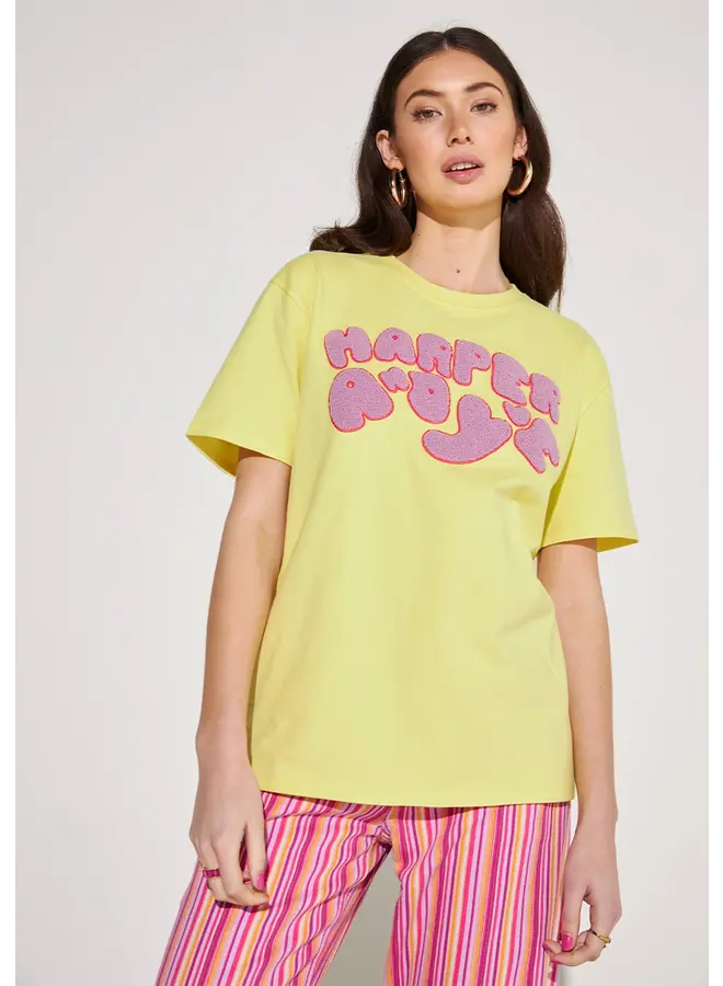 Harper and Yve T-shirt SS24D304 - 505 Lime