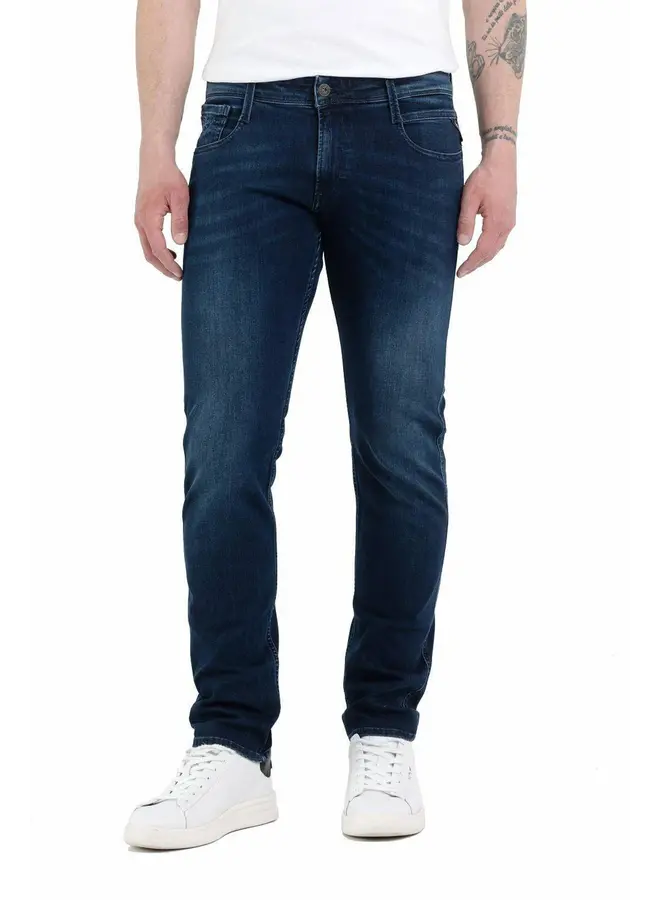 Slim Fit Jeans Anbass M914.000.41A C38 - Donker Blauw  007