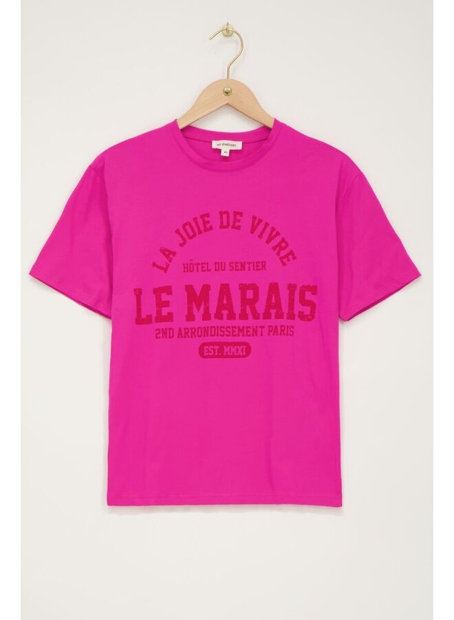 My Jewellery T-Shirt Joie De Vivre - Roze