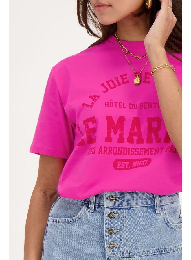 My Jewellery T-Shirt Joie De Vivre - Roze