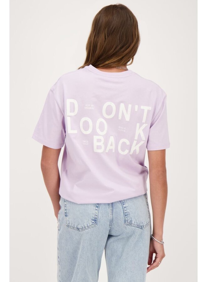 My Jewellery T-Shirt Don't Look Back - Lila