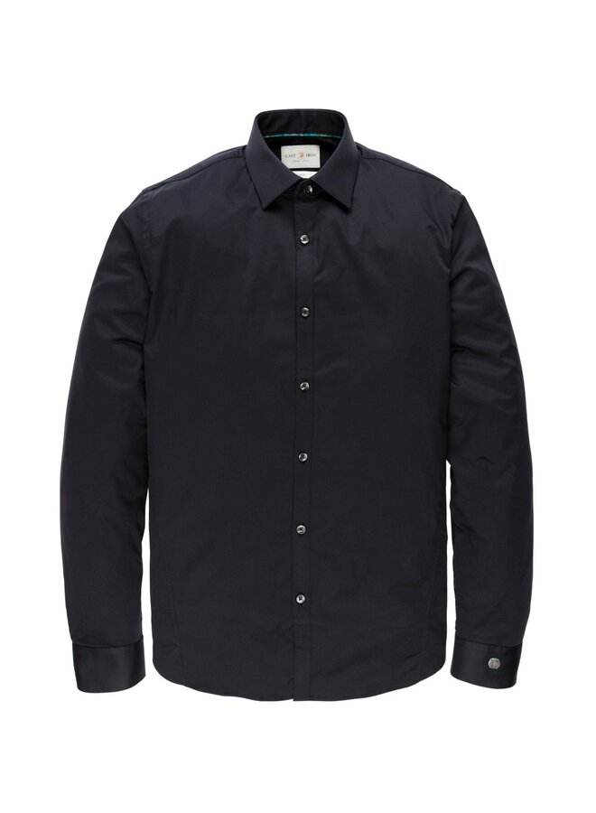 CAST IRON Overhemd Long Sleeve Shirt Cobra- Zwart