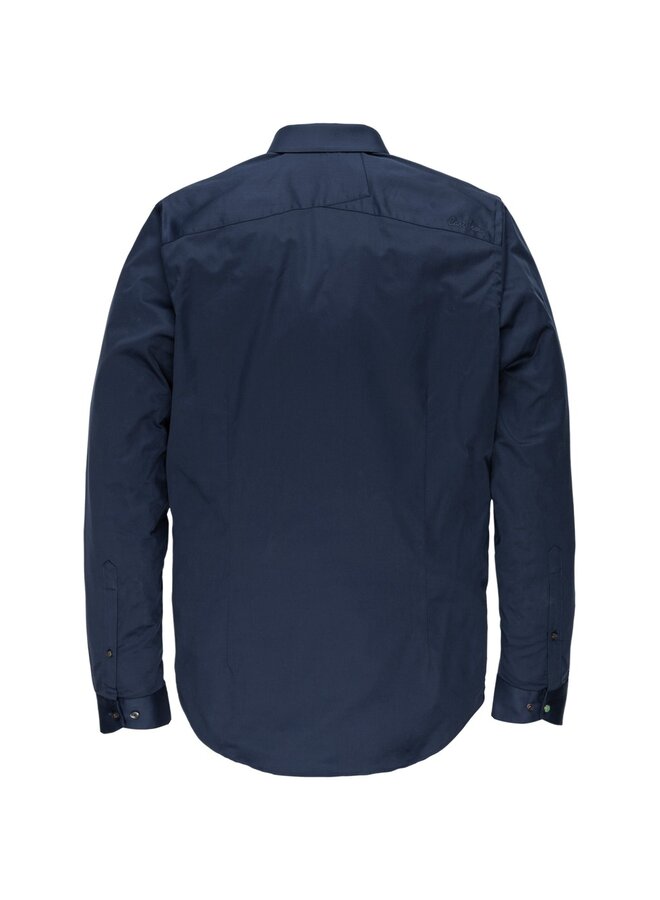 CAST IRON Overhemd Long Sleeve Shirt Cobra- Donker Blauw