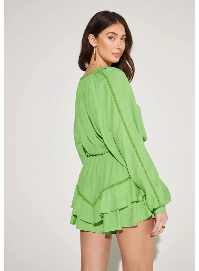 Harper and Yve Blouse Yanick SS24J604 - 501 Vibrant Green