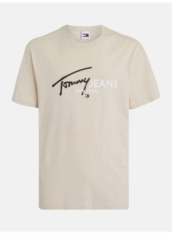 Tommy Jeans T-shirt DM0DM18572 - ACG Newsprint