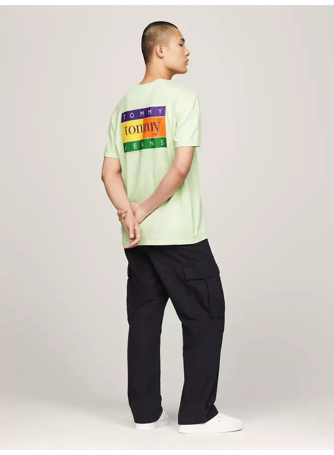 Tommy Jeans T-shirt DM0DM19171 - LXY Opal Green