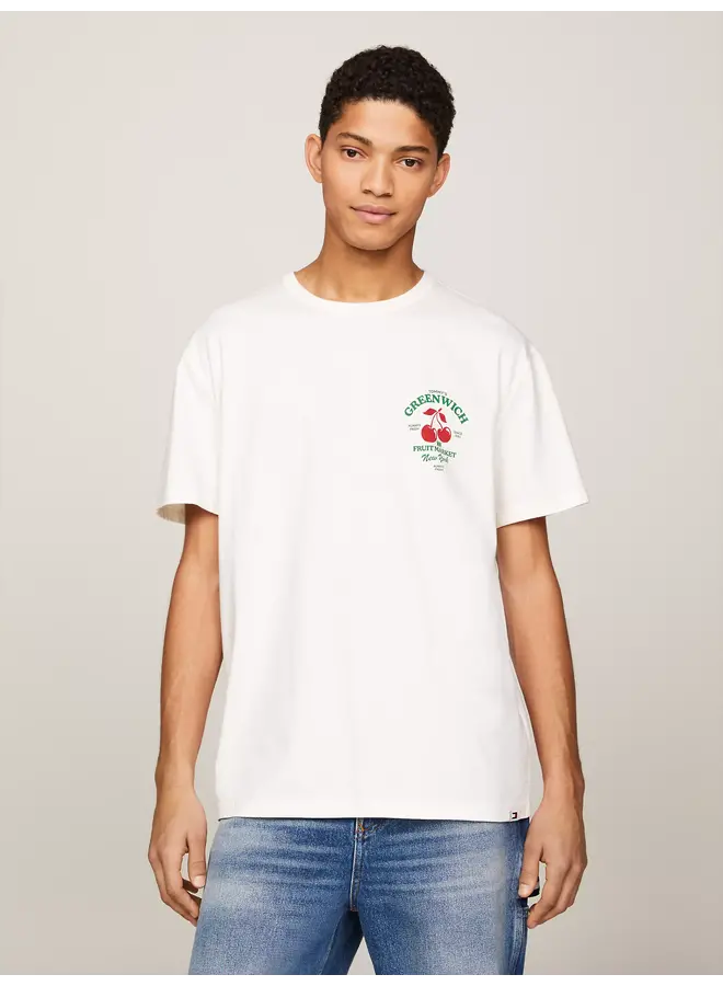 Tommy Hilfiger T-shirt DM0DM18593 - YBH Ancient White