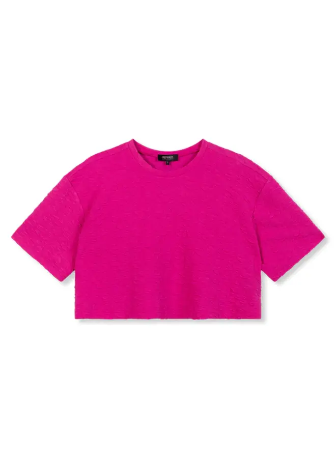 Refined Department T-Shirt Clara R2403811367 - 302 - Fuchsia