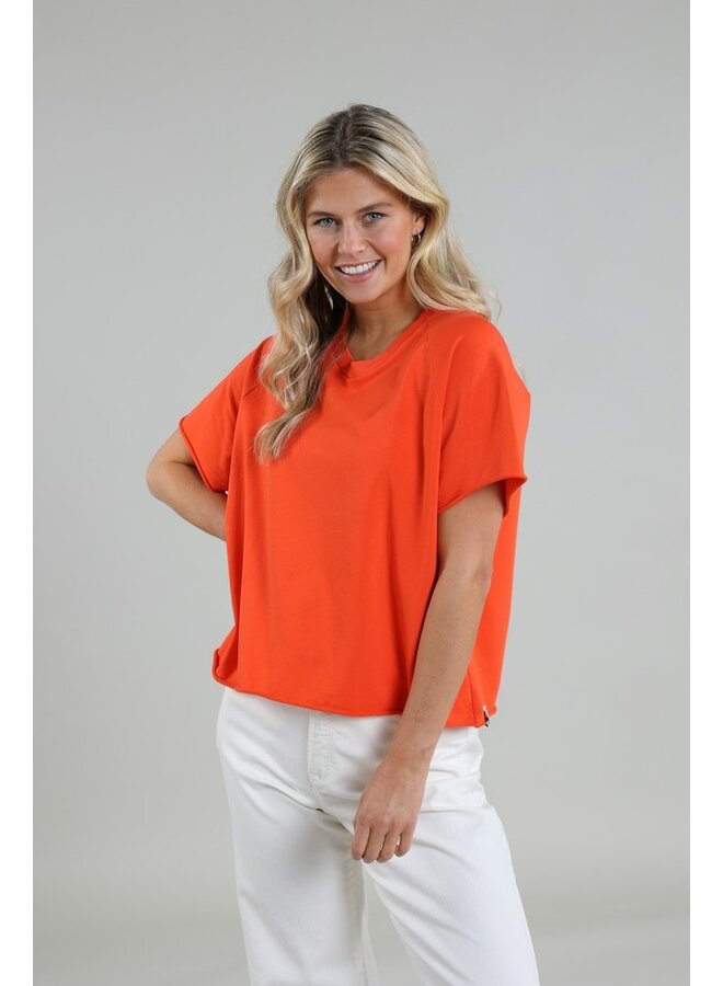 NUKUS T-Shirt Haiti SS240183 - 61 Coral