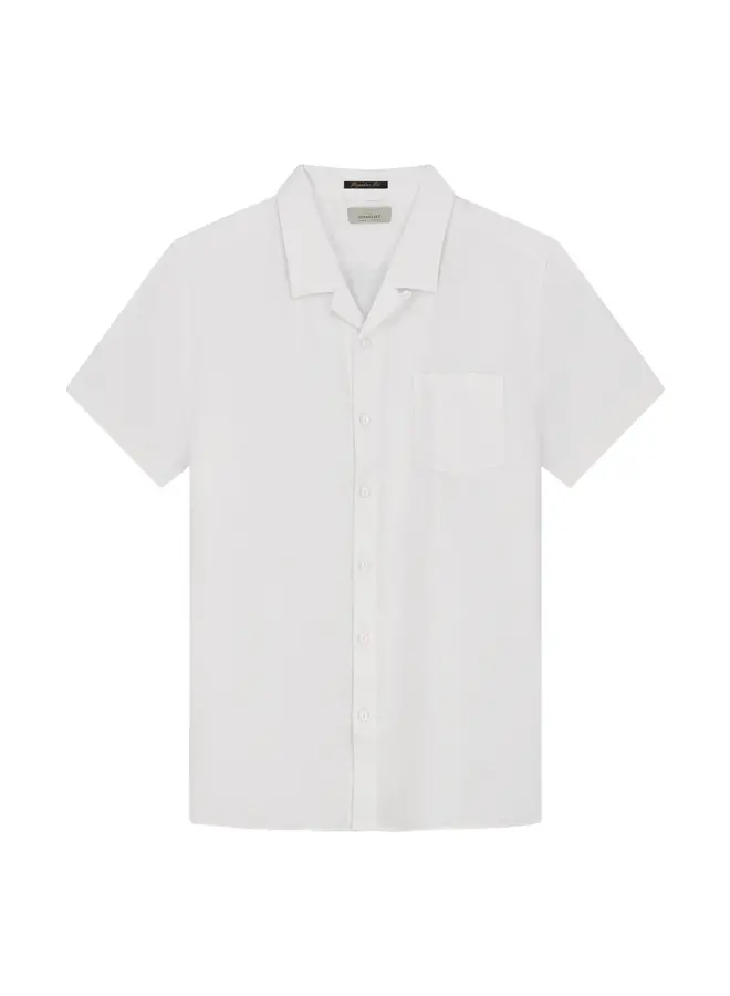 Dstrezzed Overhemd Korte Mouw Linnen Colter 311400-SS24 - 100 Wit