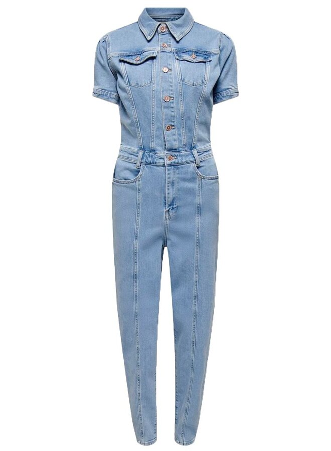 Only Jumpsuit Palmer 15311332 - Light Blue Denim - Lengtemaat L32