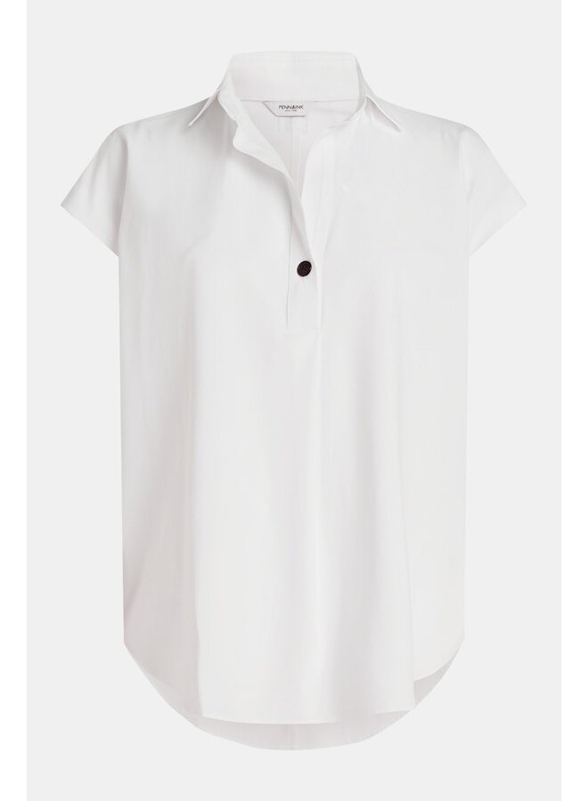 Penn&Ink Top S24N1502LTD - 01 White