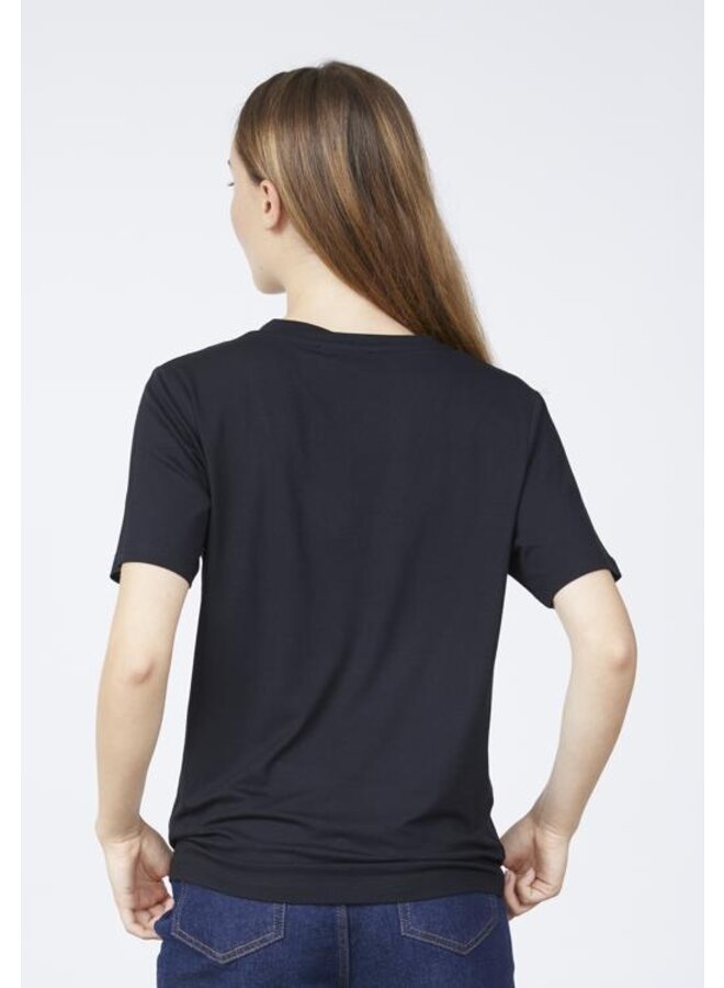 Sisters Point T-Shirt PIDAN-SS 15312 - 000 Black