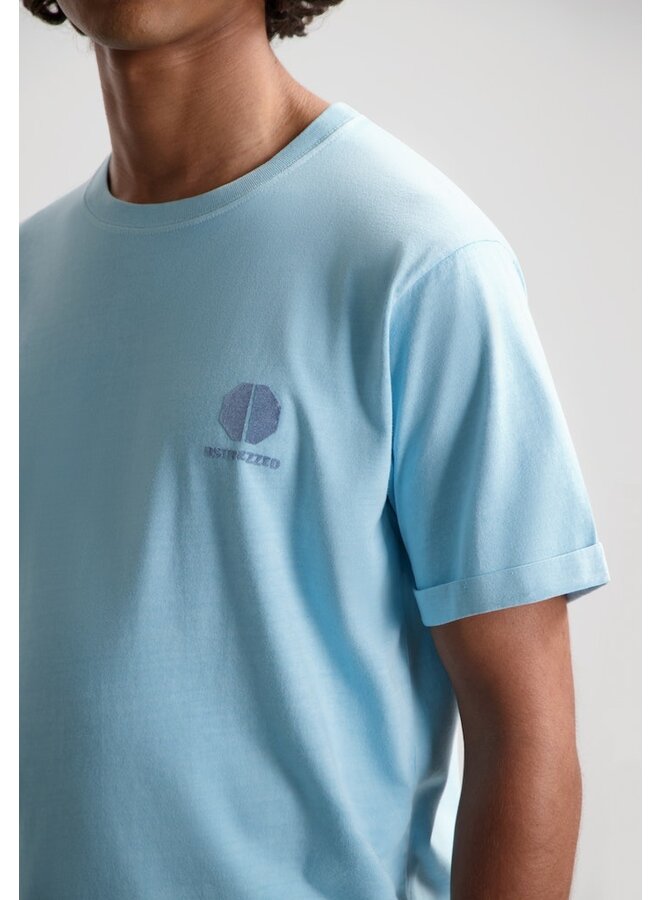 Dstrezzed T-shirt Nickolas Tee 202876-SS24 - 631 Aegean Blue
