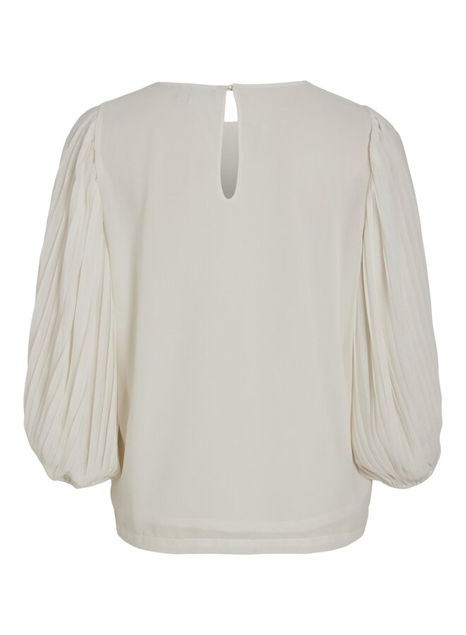 Vila Blouse VICELINE 14094375 - Egret