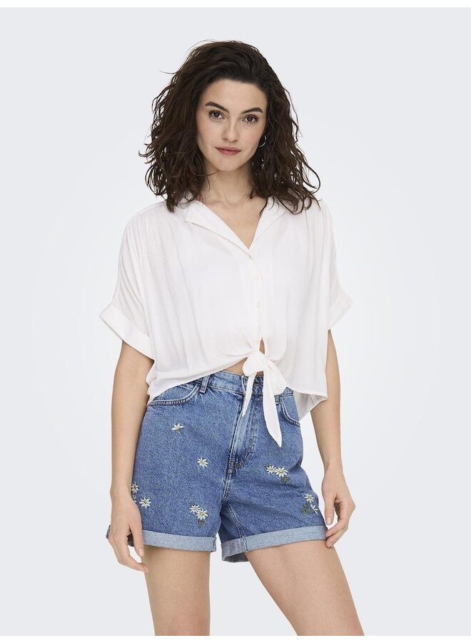 Blouse ONLPAULA 15281497 - Cloud Dancer