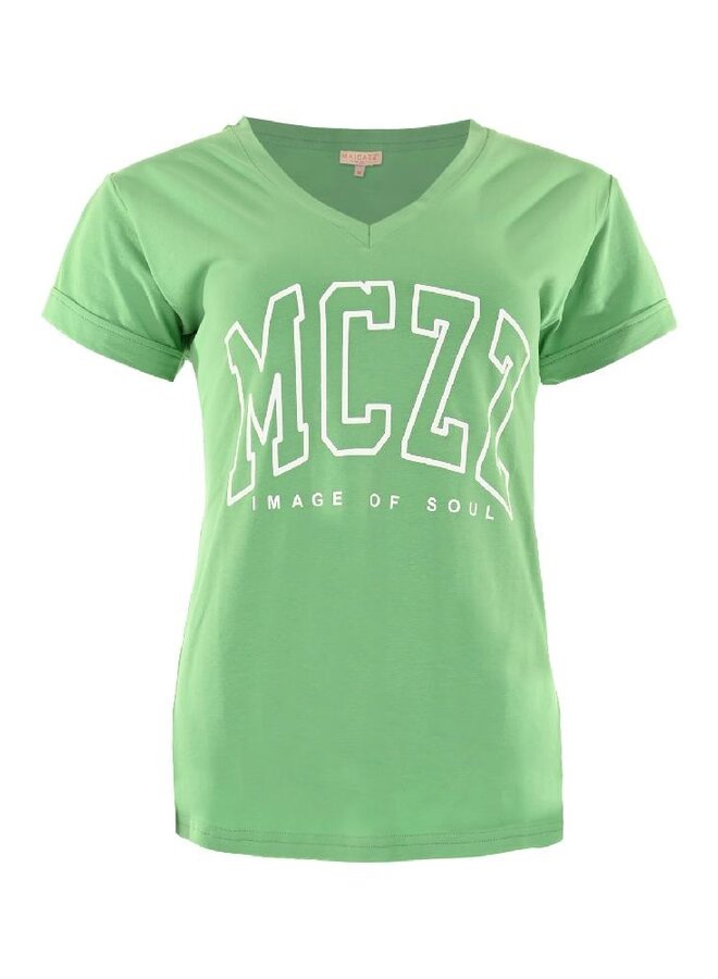 Maicazz T-shirt SP24.75.026 Samantha - Misty Mint D4