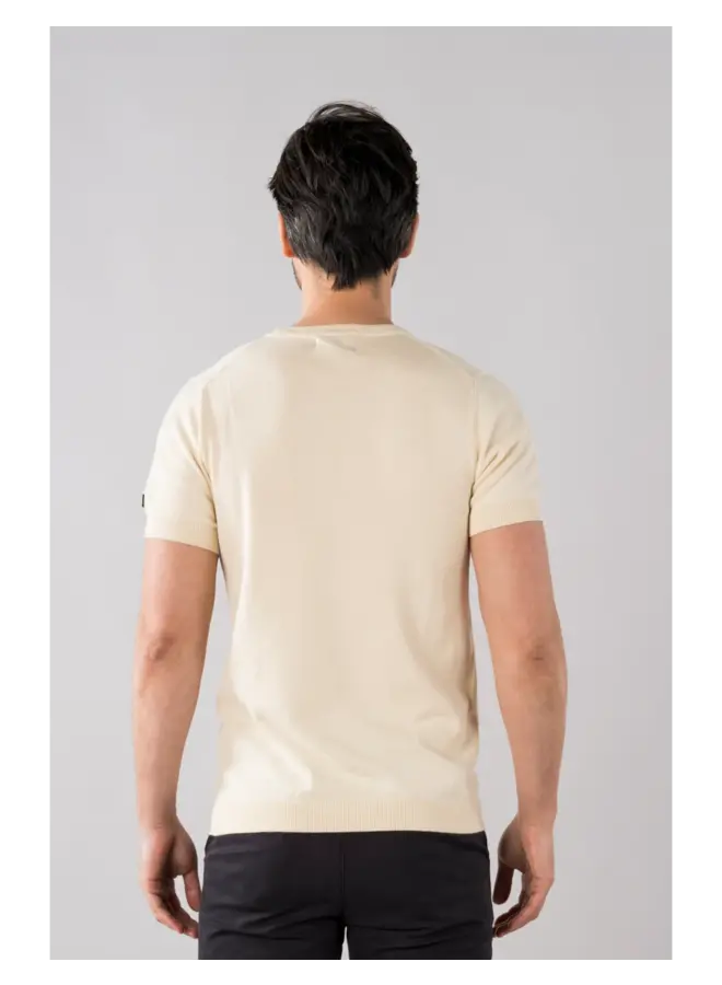 Presly & Sun T-shirt SEM Knitt - Beige